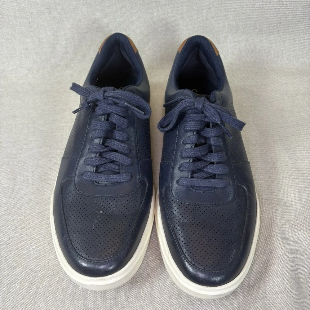 Cole Haan Z2806 Navy Grand Crosscourt Modern Perf Casual Sneaker Size‎ 10 M
